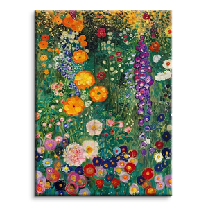 Pintura al óleo hecha a mano de flores de jardín de granja al por mayor arte de pared botánico Vintage pintura al óleo moderna para decoración del hogar - Product Image 2