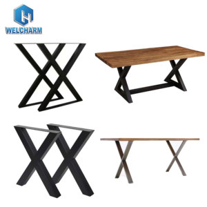 Pieds de <span class=keywords><strong>table</strong></span> industriels en métal en <span class=keywords><strong>acier</strong></span> moulé X L <span class=keywords><strong>pour</strong></span> bureau, café, hôtel, meubles design moderne <span class=keywords><strong>pour</strong></span> appartement - Product Image 2