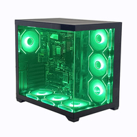 Pcooling Boîtiers d'ordinateur les plus populaires Boîtier PC M-ATX Boîtier PC de jeu OEM avec verre trempé
