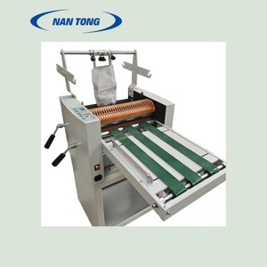 Machine à plastifier unilatérale Nantong NT-8400A, largeur 320 mm, épaisseur 5 mm, équipement d'emballage professionnel - Product Image 1