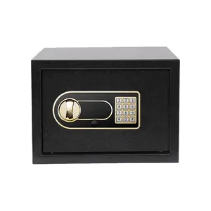 Medium 25size Home Personal Safe Deposit Box For Money With Electronic Digital Keypad With Shelf