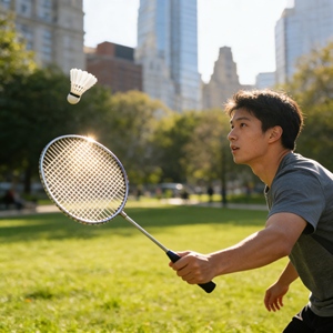 핫세일 배드민턴 라켓 저렴한 가격의 페로알로이 가족 피트니스 초보자 여가 훈련용 - Product Image 1