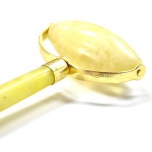 Double Head Hight Quality Natural Jade Facial Massage Roller for Face Care <span class=keywords><strong>Silim</strong></span> jade roller for face - Product Image 3