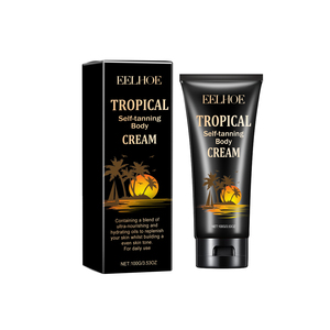 Crema corpo autoabbronzante tropicale EELHOE crema idratante naturale pelle di grano e abbronzatura - Product Image 1