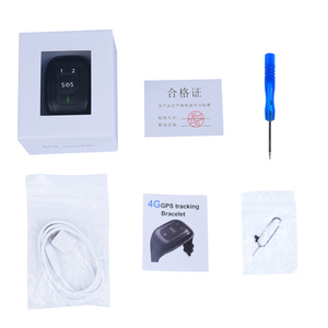 Pulseira GPS Inteligente à Prova d'Água 4G para Idosos com Monitor de Frequência Cardíaca e Pressão Arterial Botão de Pânico SOS - Product Image 6