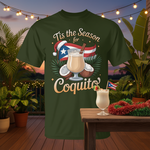 Es la temporada para la camiseta navideña Coquito de Puerto Rico - Product Image 3
