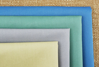 Tissu 97% coton 3% élasthanne 32*32+40D 150*56 Drill Polly Poplin Tissu sergé uni pour poches de pantalon et uniformes scolaires