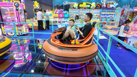 Voiture tamponneuse gonflable lumineuse à LED avec rotation à 360° °   Télécommande Drift, Amusement pour Adultes et Enfants, Article Très Demandé pour les Arenes Sportives