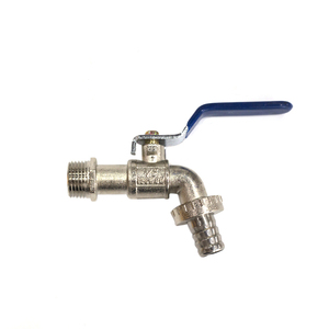 Robinet mural en laiton forgé de 1/2 pouce avec levier pour tuyau d'arrosage – Prix bas - Product Image 4