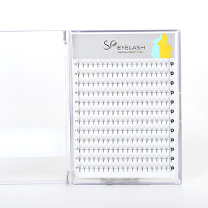 Độc Ác Miễn Phí 16 Hàng Người Hâm Mộ Cơ Sở Sắc Nét Điểm Tạo Sẵn 3d 5d 7d Lông Chồn Giả Dài Hỗn Hợp C Cc D Nối Mi Cong - Product Image 2