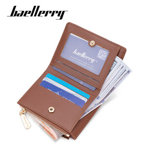 กระเป๋าสตางค์สั้นผู้หญิง Baellerry ลายสัตว์ พับสองตอน กระเป๋าใส่เหรียญแบบมีซิป ใช้ได้ทุกวัน - Product Image 2