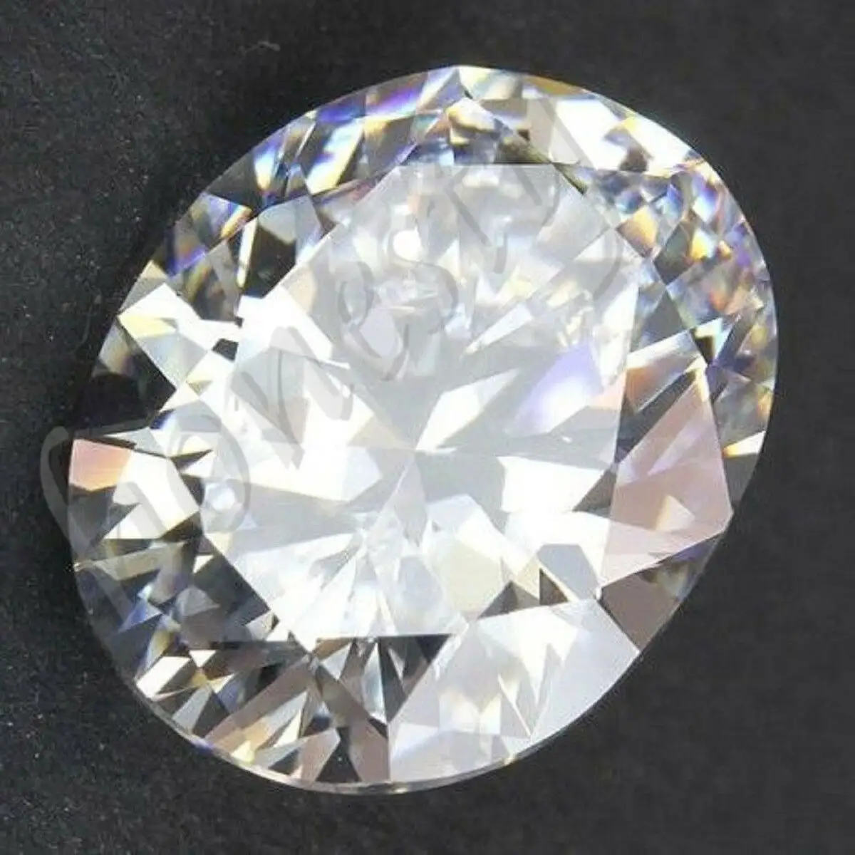 13X18MM zaffiro bianco bella forma ovale brillante gemma sciolta gemma