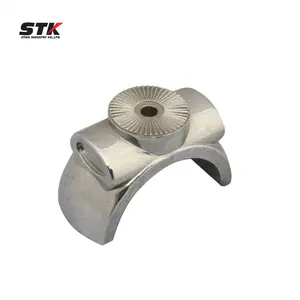 Customize blasting nickel pearl plating zinc die casting components