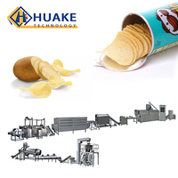 Línea de Producción de Papas Fritas Tipo Pringles, Línea de Producción Automática de Papas Fritas Frescas, Línea de Producción Automática de Papas Fritas Tipo Lays