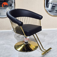 Équipement de coiffure haut de gamme, ensemble de meubles de salon de coiffure, chaise de coiffure pour femme, chaise de barbier, chaise de coiffage