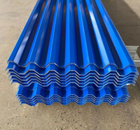 Wellbleche 48x96 0,2*900*2000 Farbbeschichtete Wellblechdachplatten für Gebäude