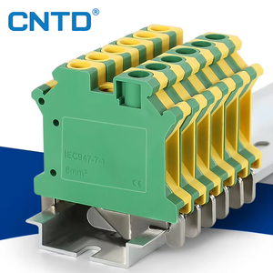 Cntd CUK-6PE cao mặt đất Trái Đất PE khối thiết bị đầu cuối vít loại dây kết nối điện cho công nghiệp điều khiển tự động hóa - Product Image 1