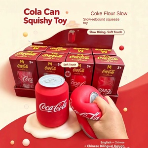 Juguete Antiestrés de Goma con Forma de Lata de <span class=keywords><strong>Cola</strong></span>, de Gran Tamaño y Rebote Lento - Product Image 1