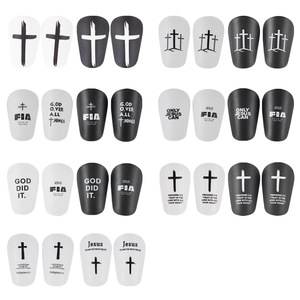 sport respirantes de haute qualité personnalisées Chaussettes athlétiques Jacquard Grip Chaussettes de football antidérapantes - Product Image 2