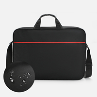 Sac pour ordinateur portable en polyester 600D, grande capacité, classique, à porter à la main ou à l'épaule, vente en gros
