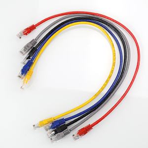 Personalización de marca Cable de red de área local de red CAT5 CAT5E de 1 metro para cámaras de monitoreo de servidores - Product Image 2