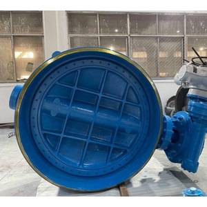 D963H วาล์วไฟฟ้าผีเสื้อ D963H-10C DN1400วาล์วควบคุมน้ำชนิดปิดอัจฉริยะ - Product Image 2