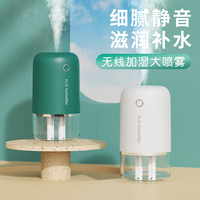 H2o mini humidificateur led brouillard purificateur d'air méduse humidificateur volcanique diffuseur d'arôme pluie nuage humidificateur