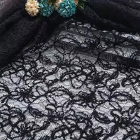 Tissu brodé tissé en gros, teint, maille antique, dentelle haut de gamme, plat 3D, pour mariage, textile de maison, trame respirante, séchage rapide, sac, jouet