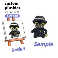 Jouets en peluche d'Halloween, animaux en peluche mignons et effrayants, vampire, monstre diabolique, poupées en peluche douces et moelleuses, fournitures de fête, cadeaux pour enfants