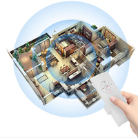 Kit de télécommande universel 3-en-1 pour ventilateur de plafond, contrôle de la lumière, de la minuterie et de la vitesse, compatible Honeywell, 10A max. Courant 220V Max.
