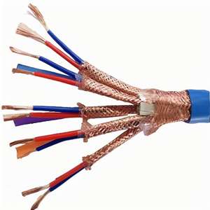Cavo per Computer Gaotong DJYPV con Anima in Rame Privo di Ossigeno, Isolamento in PE, Schermatura Intrecciata Divisa, Guaina in PVC, 300/500V 1x2x1.5mm CCC/CE - Product Image 4