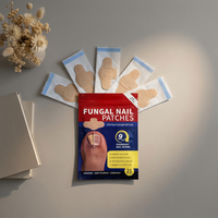 Patchs de traitement antifongiques rapides pour les ongles, renouvellement nocturne pour les ongles abîmés