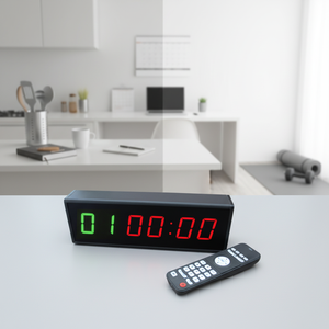 Nuevo Reloj Temporizador Digital LED CHEETIE CP13 2026 para <span class=keywords><strong>Crossfit</strong></span>, EMOM, HIIT, Entrenamiento por Intervalos, Circuito, Gimnasio, Tabata, FGB - Product Image 1