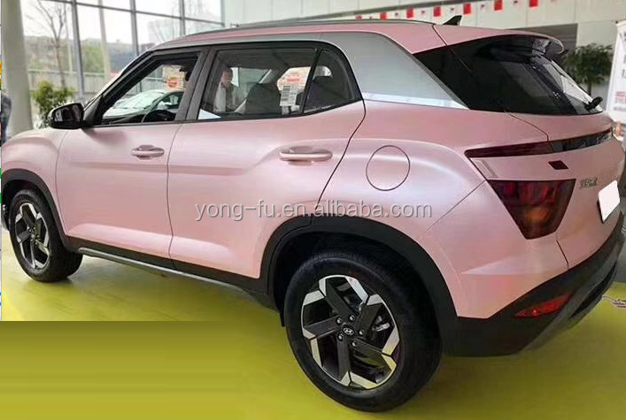 Matte Pearl Sakura Pink Vinyl Wrap| Light Pink Car Wraps