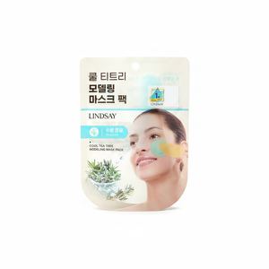 Lindsay Cool Tea Tree Modeling Mask Pack Cuidado DE LA PIEL coreano Cuidado de los poros Enfriamiento Calmante Hidratante Facial Hecho en Corea del Sur - Product Image 2