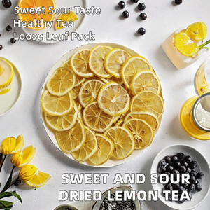 Rodajas de Limón Amarillo Secas Premium 100% Naturales |   Té de Limón Deshidratado en Trozos |   Fábrica de Té Saludable de Marca Privada al por Mayor - Product Image 2