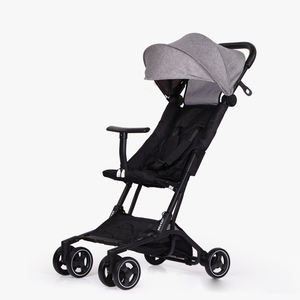 Poussette bébé portable <span class=keywords><strong>en</strong></span> métal avec design pliable <span class=keywords><strong>en</strong></span> forme de parapluie, fonction couchée et <span class=keywords><strong>taille</strong></span> compacte pour enfants - Product Image 5