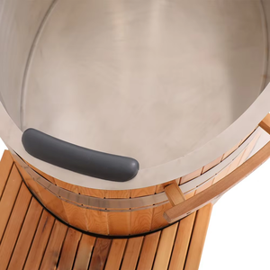 Helius อ่างอาบน้ำแบบพกพาอ่างอาบน้ำน้ำแข็งซีดาร์สระว่ายน้ำการบำบัดด้วยความเย็นอ่างอาบน้ำน้ำแข็งแบบปรับแต่งได้ - Product Image 5