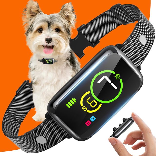 No E-Shock No Harm Anti Barking Training Collar with Adjustable Training Combination IP67 Dog Training Collar