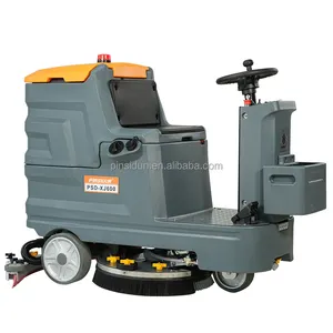 today hot sell product maneuverable single brush scrubbing machine for factory