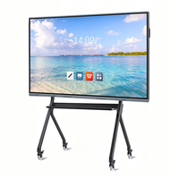 Pizarra Interactiva Todo en Uno OEM/ODM de 65, 75, 86, 98 y 110 Pulgadas, 4K, Pizarra Digital Inteligente con Pantalla Táctil para Aulas