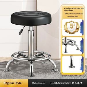 Taburete de Bar de Lujo Ligero, Ajustable, de Alta Calidad, para Barra, Mostrador, Cajero, Silla Alta para Bar en Casa - Product Image 6