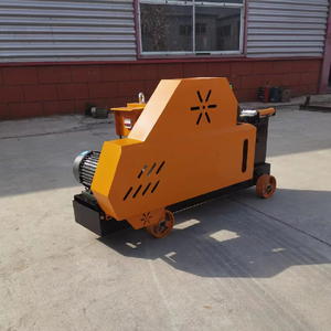 Super Promotions GQ40 GQ45 GQ50 Machine de découpe de métal de barre d'acier lourde 6-32mm Machine de découpe de barre d'armature électrique - Product Image 5