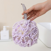 Douche Luffa Éponge de Bain Grand Pouf en Maille de Bain 60g Boule de Douche