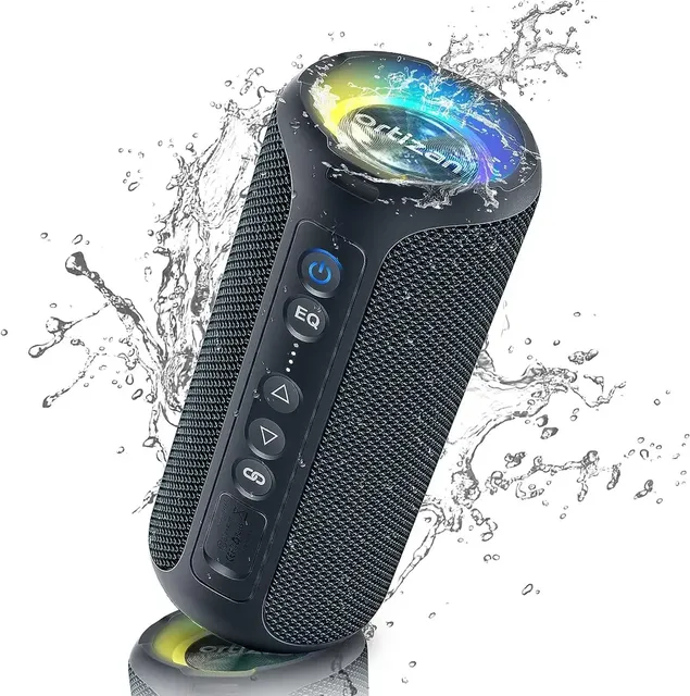 Ortizan X8 Pro for 5.3 Speaker Portable 40W Stereo Sound Rich Bass IPX7 Waterproof 30H Playtime RGB Lights 3 EQ