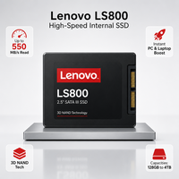 Disque dur SSD SATA 3 Lenovo d'origine de 2,5 pouces, 128 Go, 256 Go, 512 Go, 1 To, 2 To pour ordinateur portable, système Windows 10/11, disque de démarrage