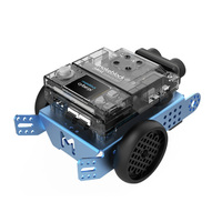 Kit de Robot Voiture Personnalisable Makeblock MBot2 pour l'Éducation Scolaire STEM, Projet de Codage DIY avec Contrôle WIFI et Bluetooth, Kits de Robot Télécommandé pour Arduino