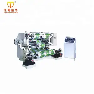 High Speed Self-Adhesive Tape Slitter And Plastic Rewinder Machinery For Adhesive Tape