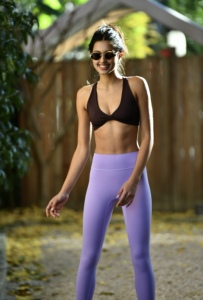 Luxury <strong>Cloud</strong> Fabric Yoga Pants High Waist Tummy Control <strong>Leggings</strong> 80 Nylon 20 Spandex Buttery <strong>Soft</strong> Ruched Butt Full Length - Product Image 6