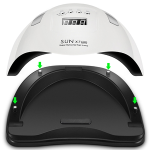 Lampe à ongles UV SUN X7MAX 180W haute puissance, lampe UV professionnelle pour ongles, séchage rapide, manucure, tous les gels à ongles - Product Image 3
